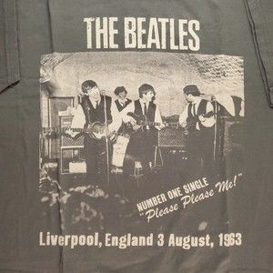 The Beatles Please Me Liverpool Tshirt 2013 Apple Corps Size XXL Mens 30"x26"
